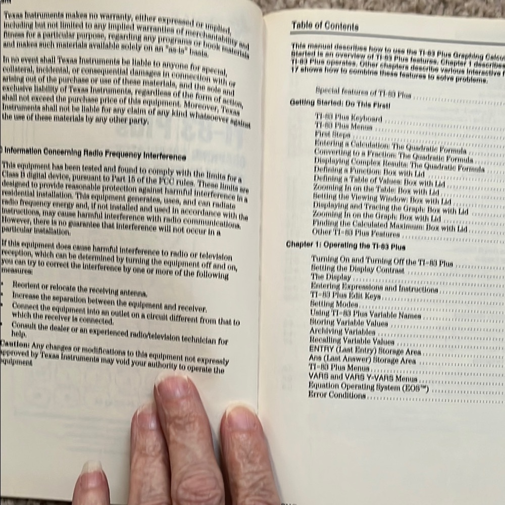 Texas Instruments TI-83 Plus Guidebook - Picture 6 of 7
